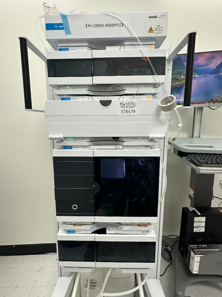 Image of Agilent 1290 Infinity II Bio-Inert UHPLC System with Refrigerated Multisampler